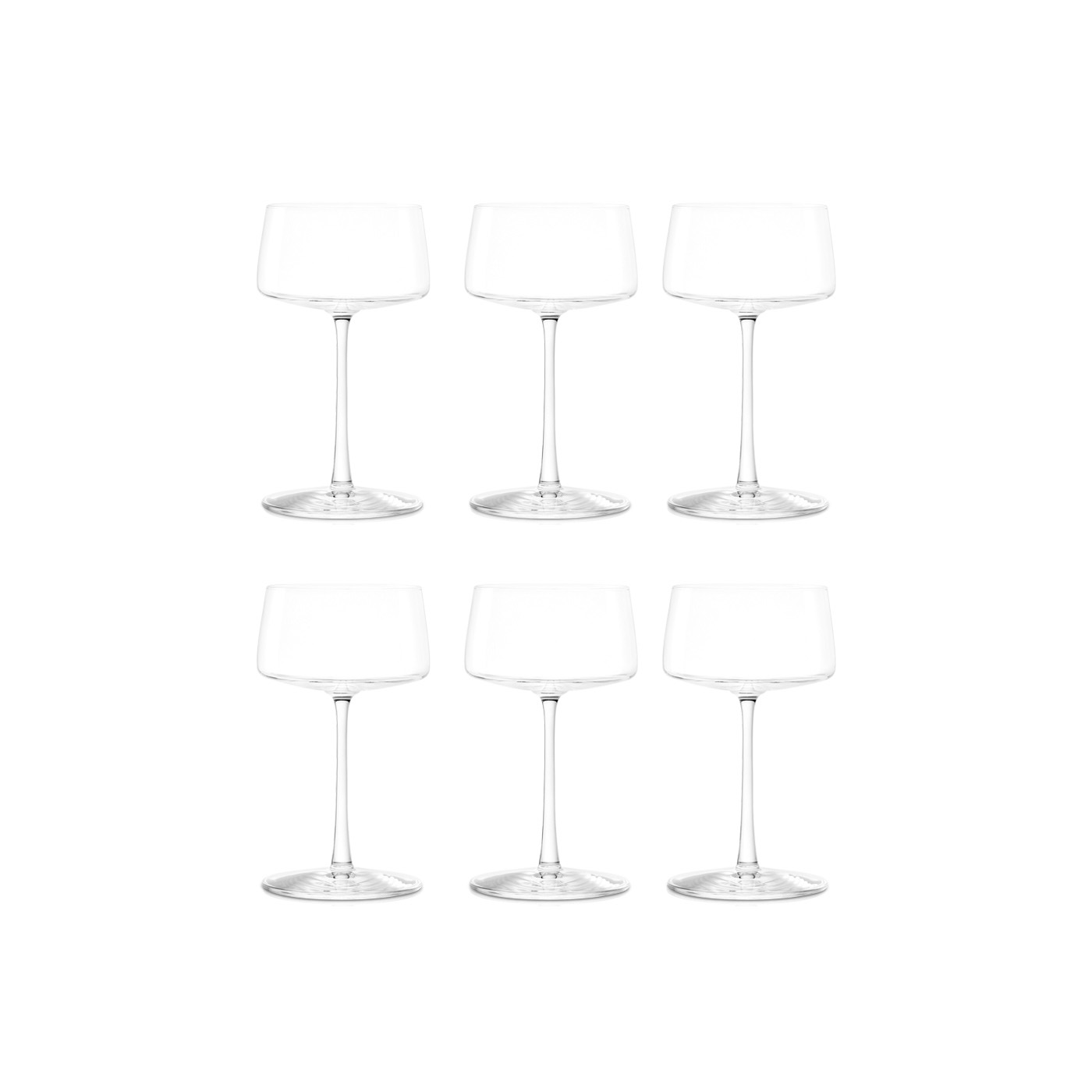 Stolzle Power Champagne Saucer Glass 276ml x 6