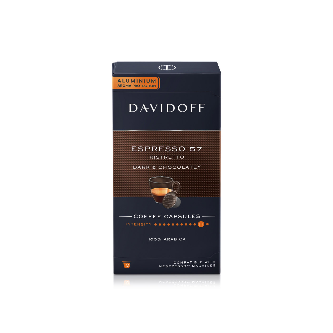 Davidoff Espresso 57 Coffee Capsules x 10 55g