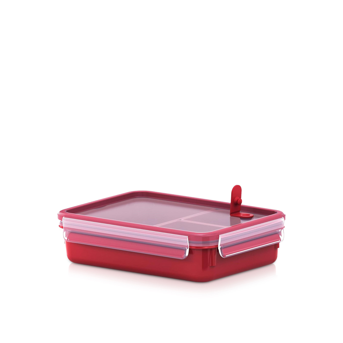 Tefal Masterseal Rectangular Food Keeper Red 1.2L
