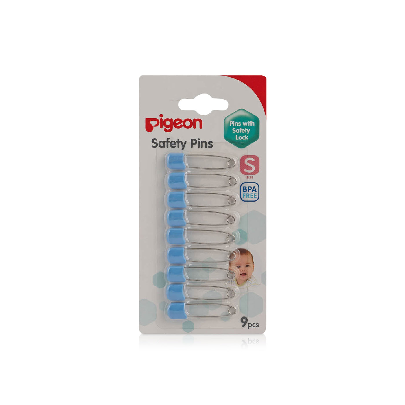 Pigeon Safety Pins x 9