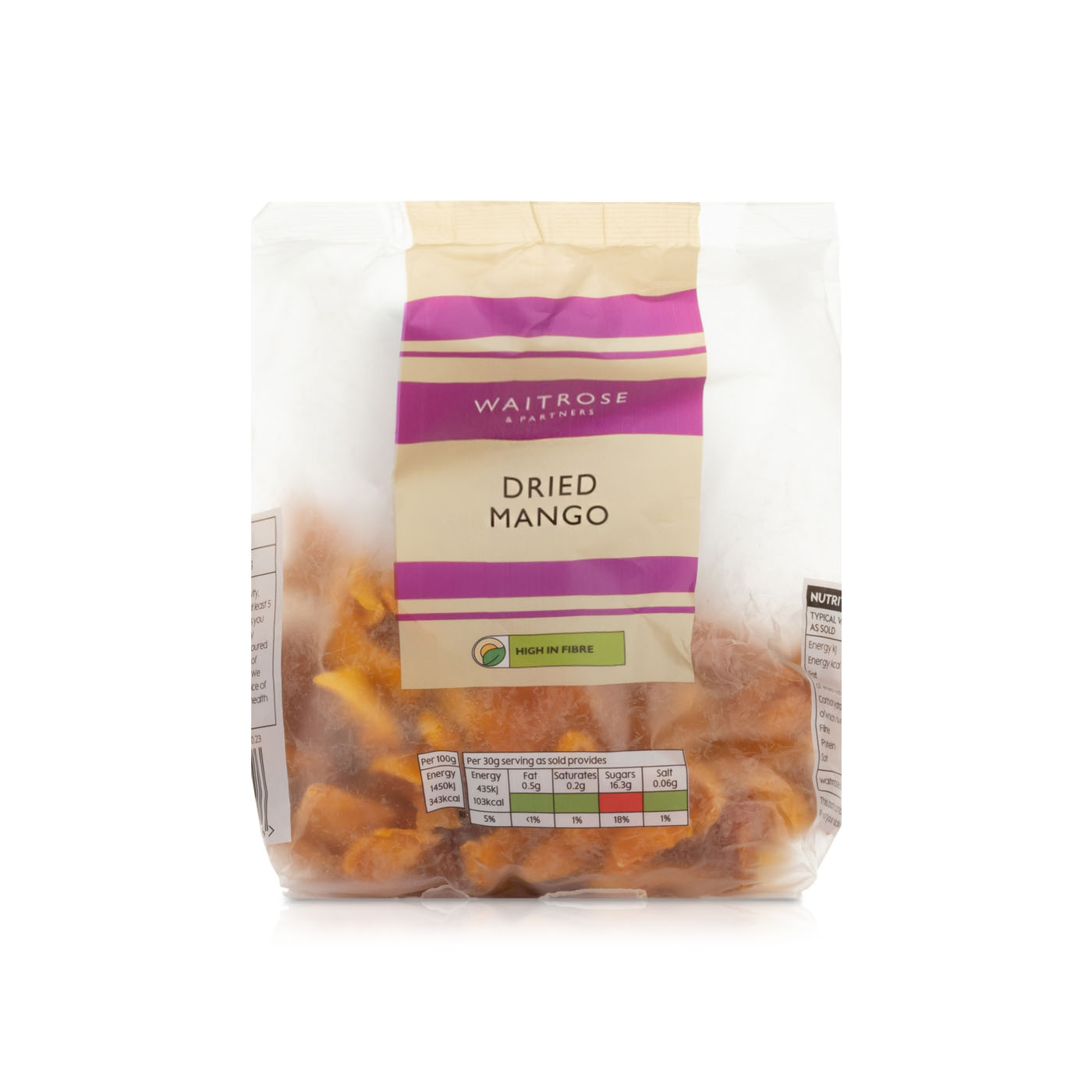 Waitrose Dried Mango 150g
