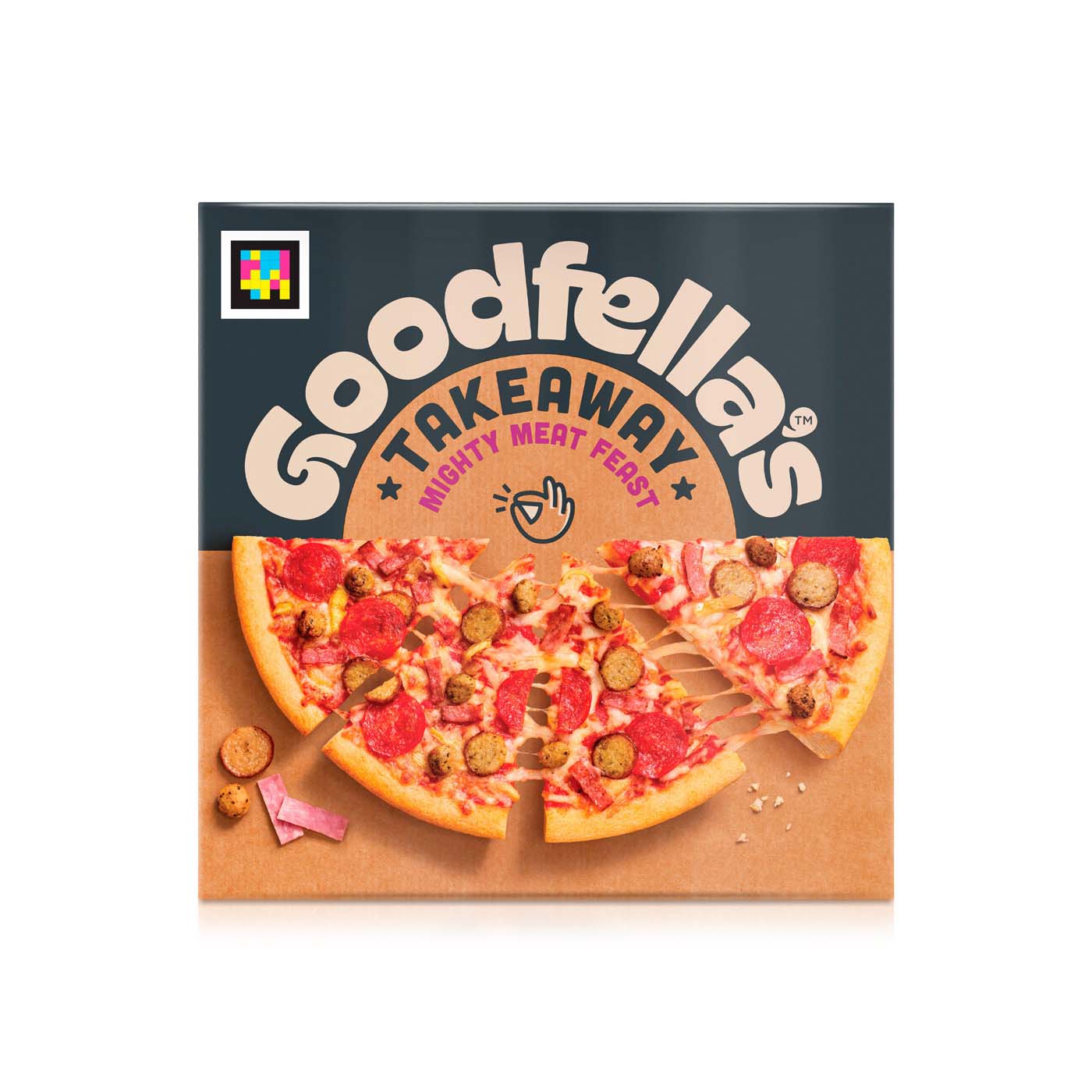Goodfella's Takeaway Mighty Meat Feast Pizza 570g