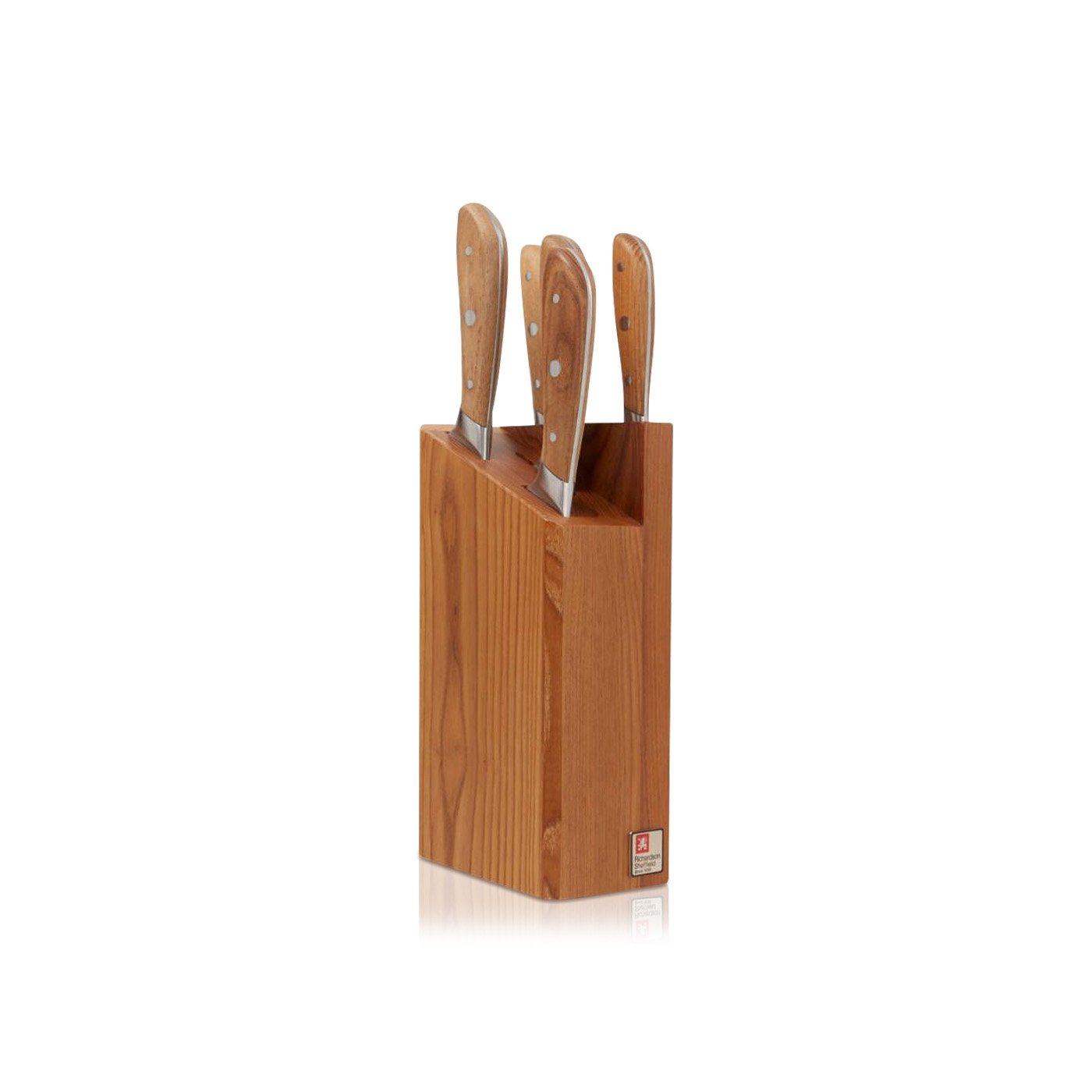 Richardson Sheffield Scandi 5 Piece Knife Block Wood