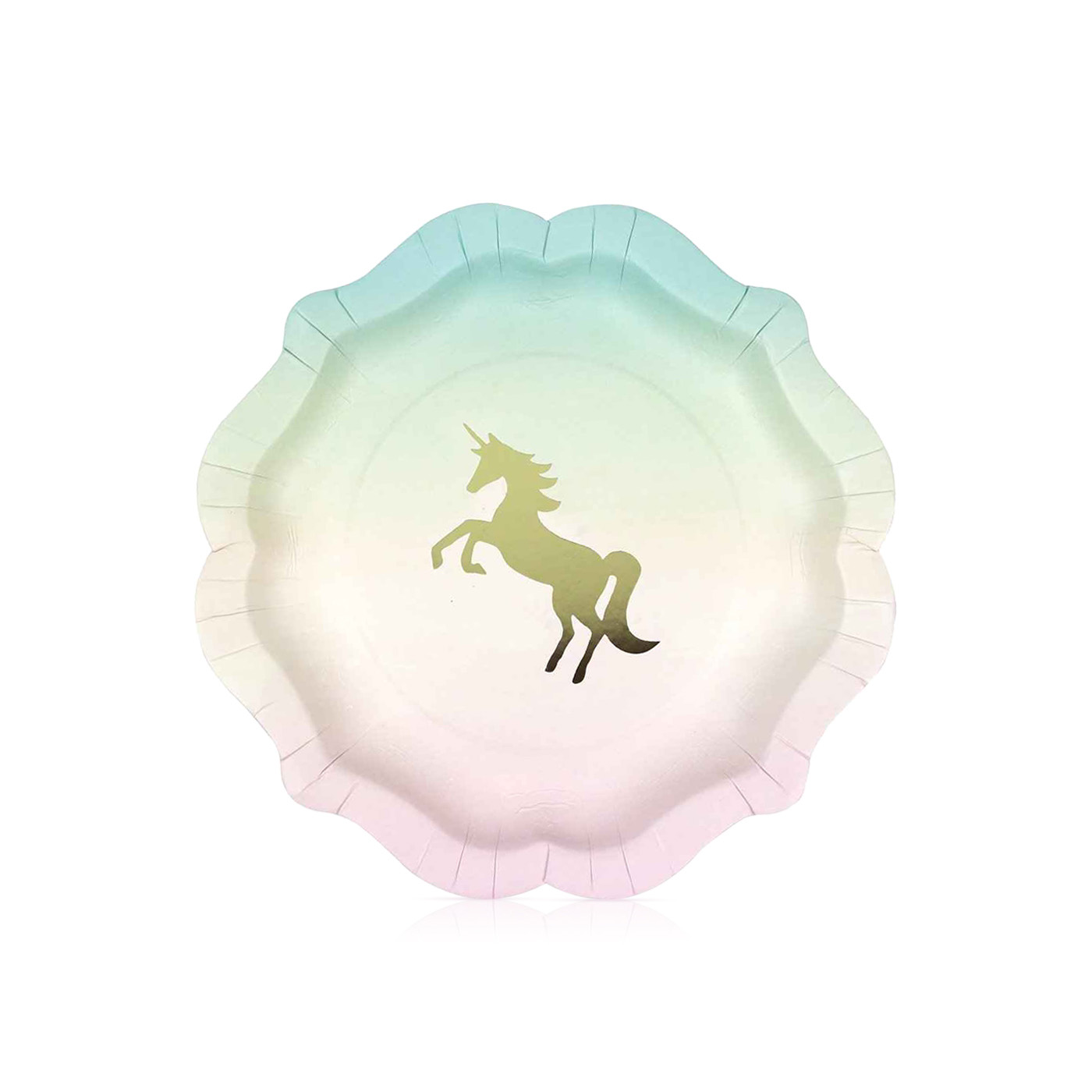 Talking Tables We Heart Unicorns Paper Plates x 12