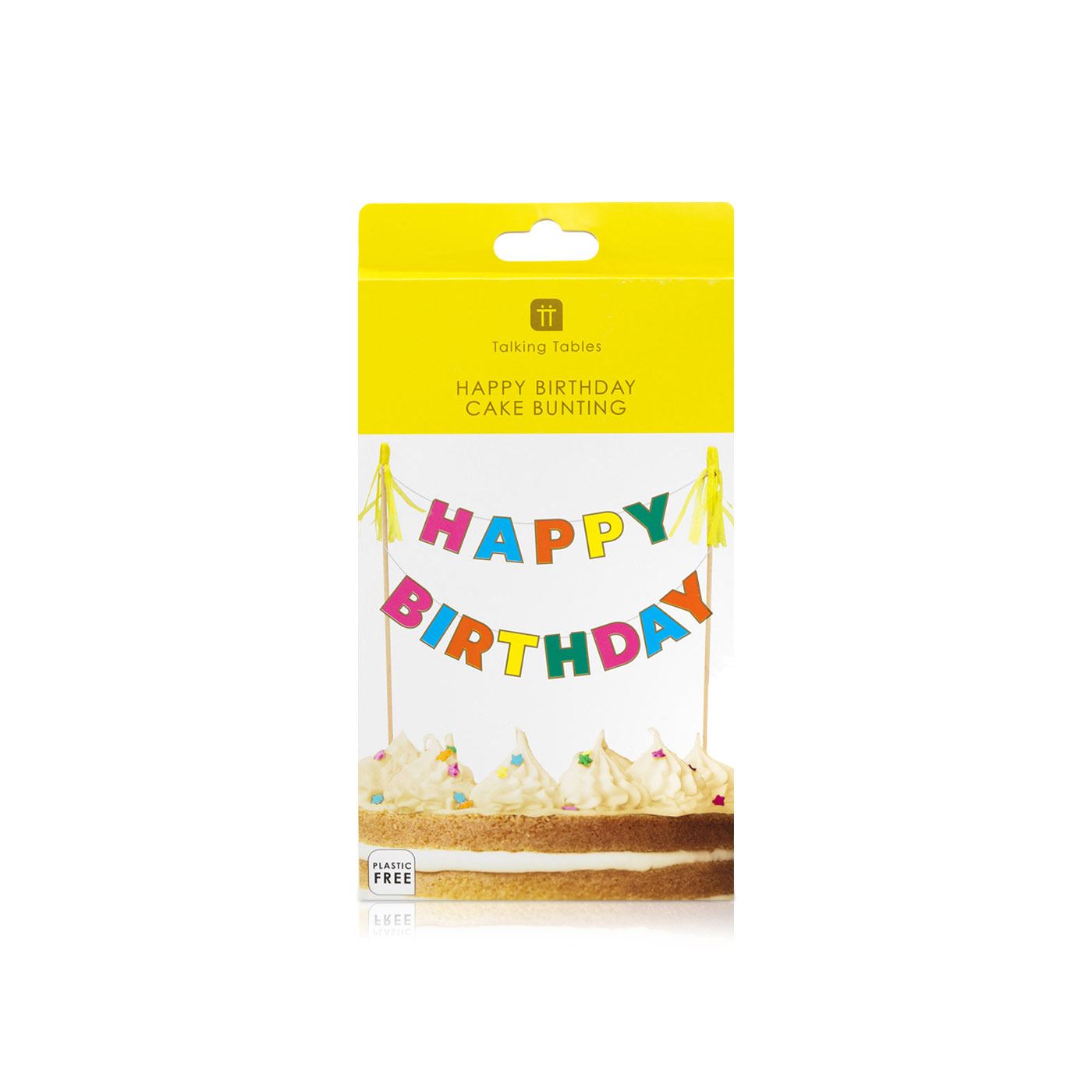 Talking Tables Happy Birthday Bunting Cake Topper