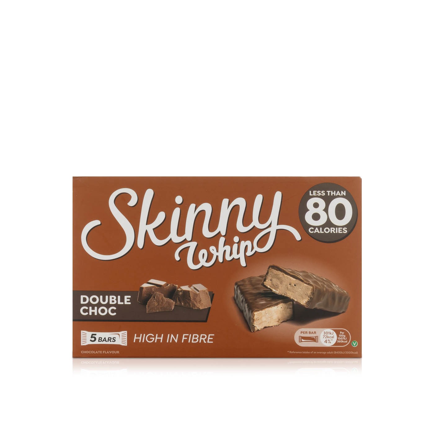 Skinny Whip Double Chocolate x 5 100g