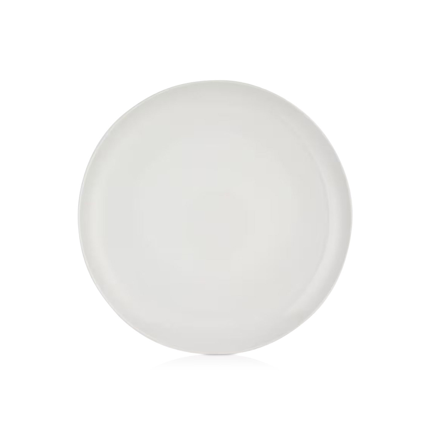 John Lewis House Dinner Plate Coupe White 28cm