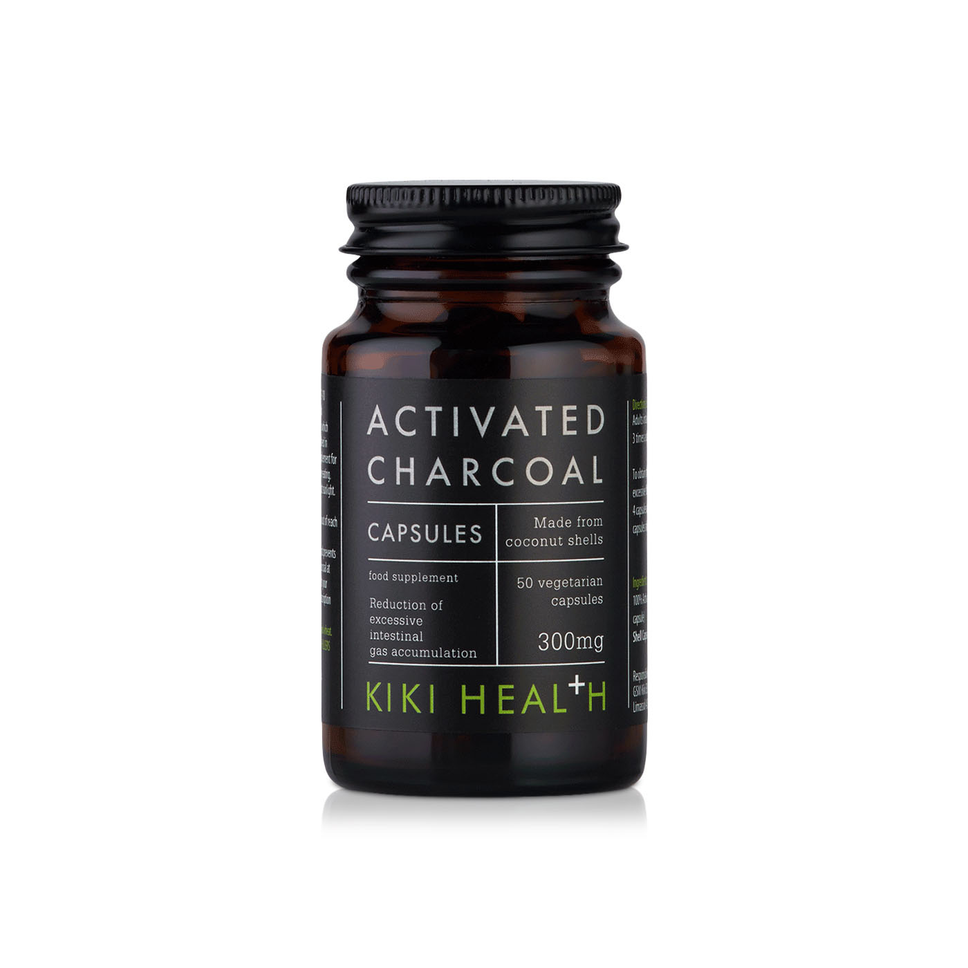 Kiki Health Activated Charcoal Capsules x 50