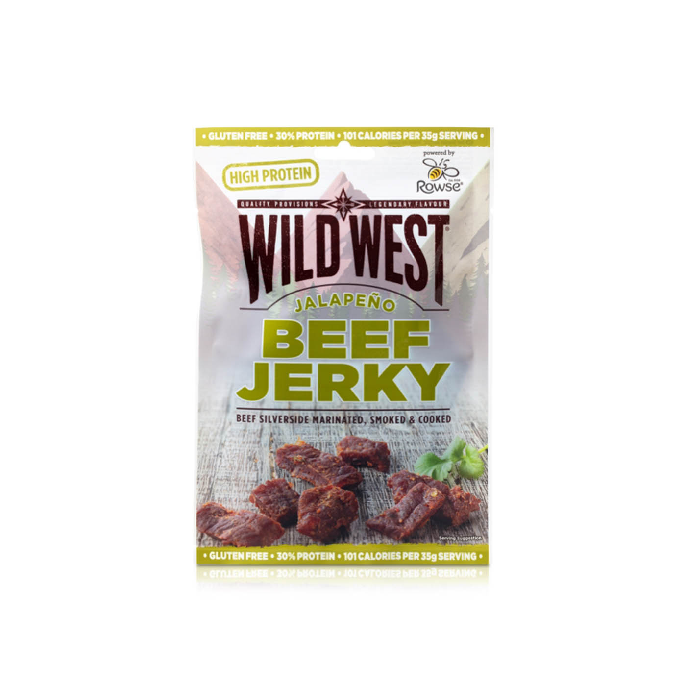 Wild West Jalapeño Beef Jerky 60g