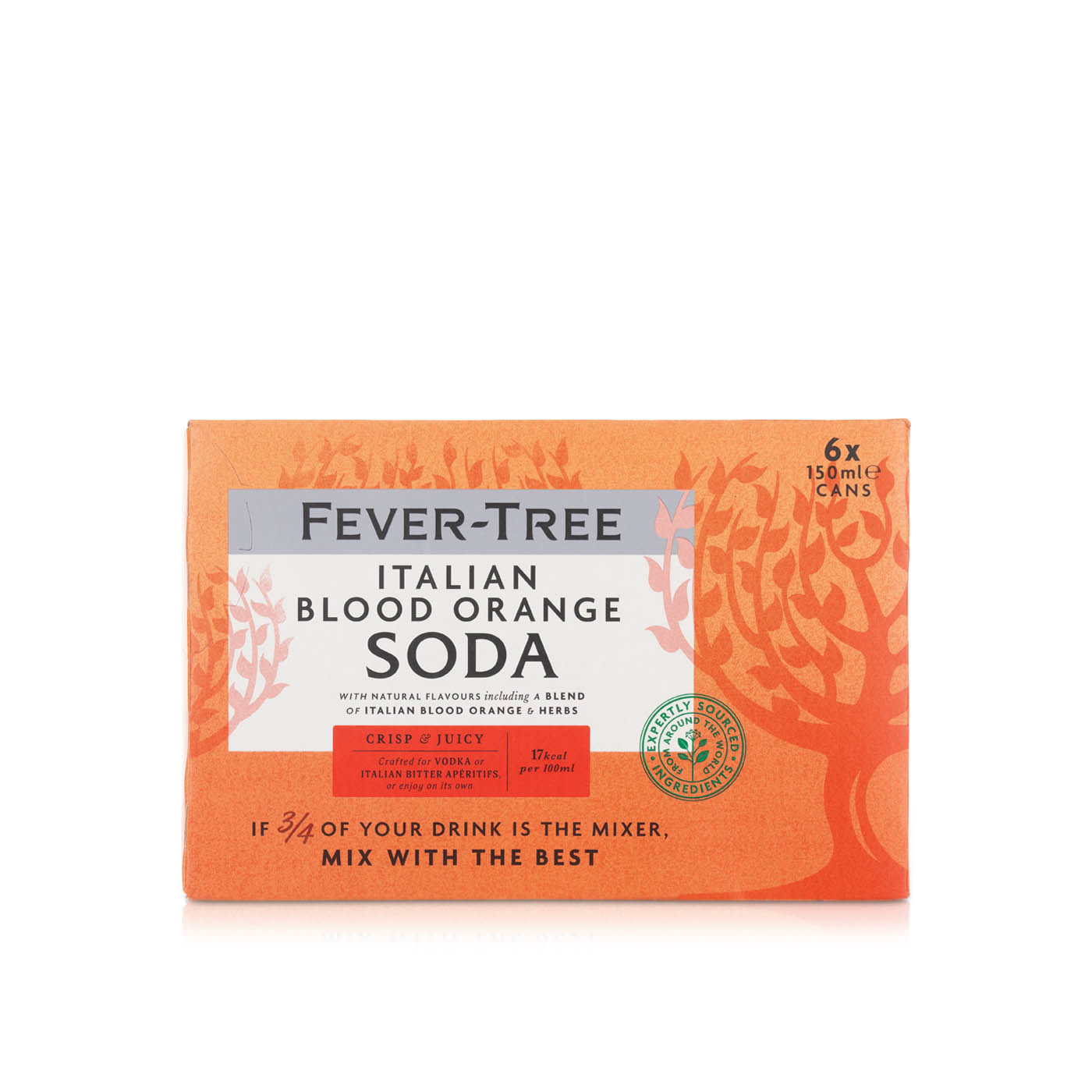 Fever Tree Blood Orange Soda 150ml x 6