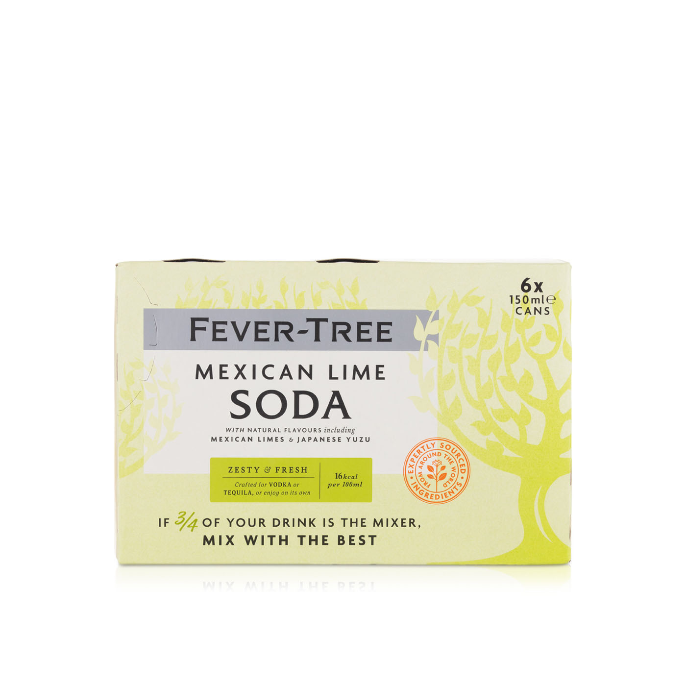 Fever Tree Mexican Lime Soda 150ml x 6