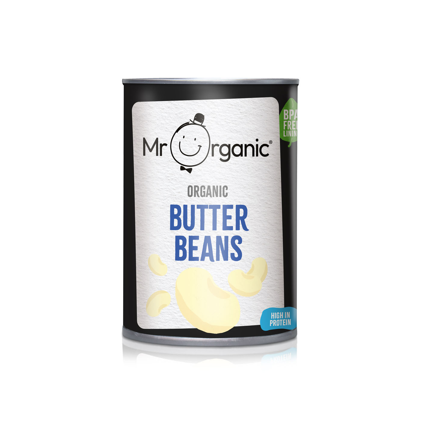Mr Organic Butter Beans 400g