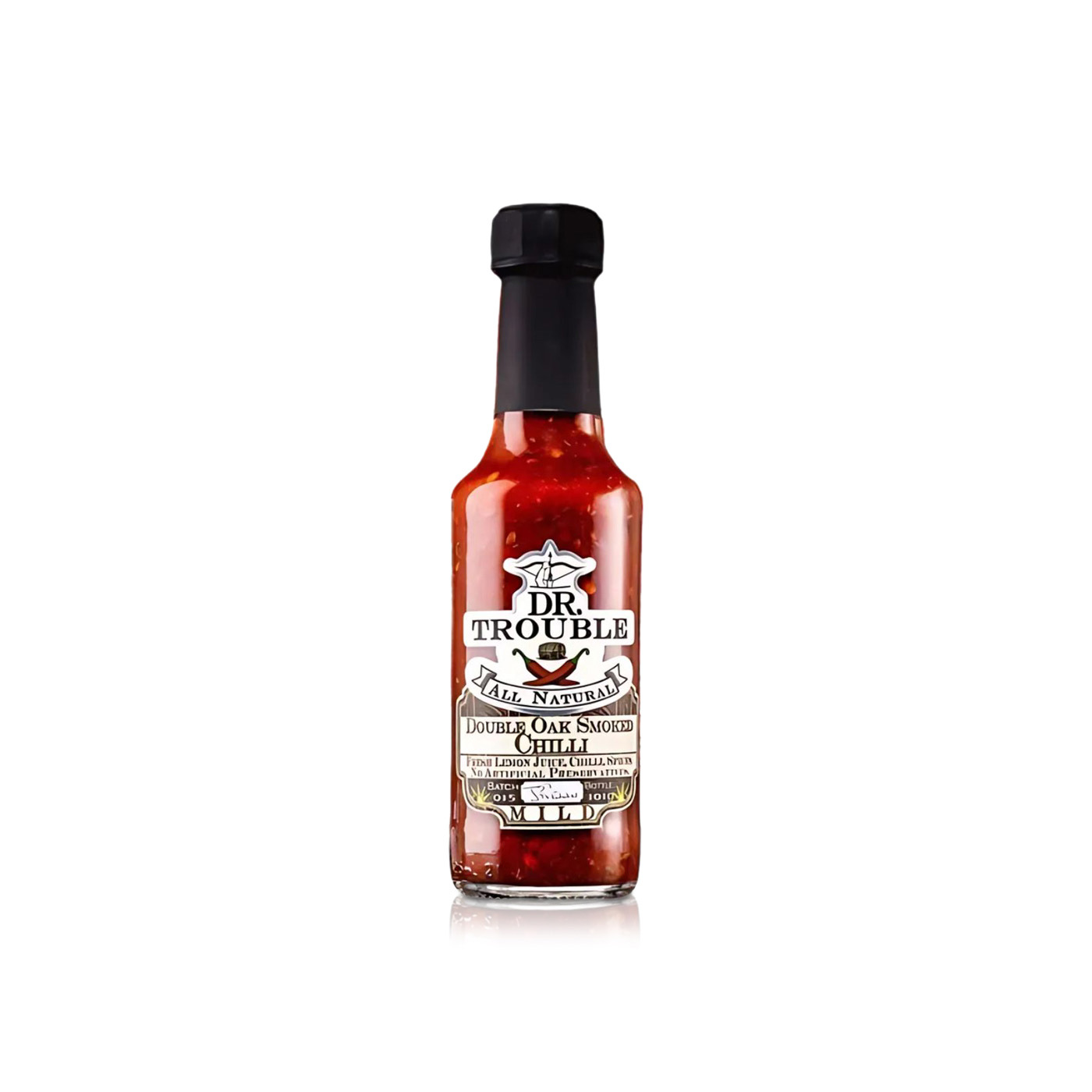 Dr Trouble Double Oak Smoked Chilli Hot Sauce 120g