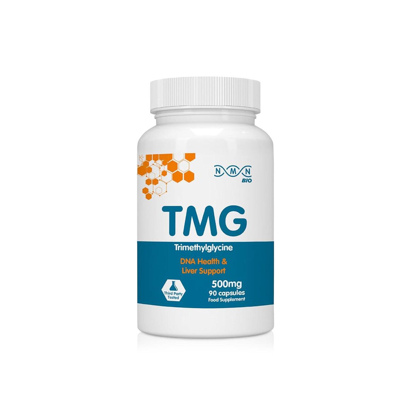 NMN Trimethylglycine 500mg Capsules x 90