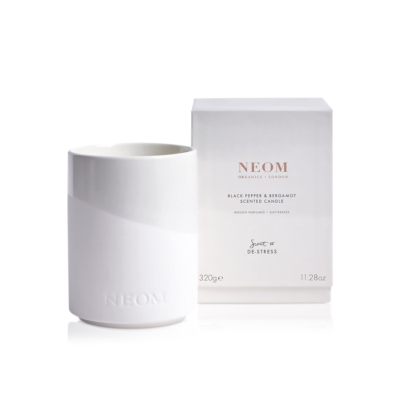 Neom Black Pepper & Bergamot 2-Wick Candle 320g