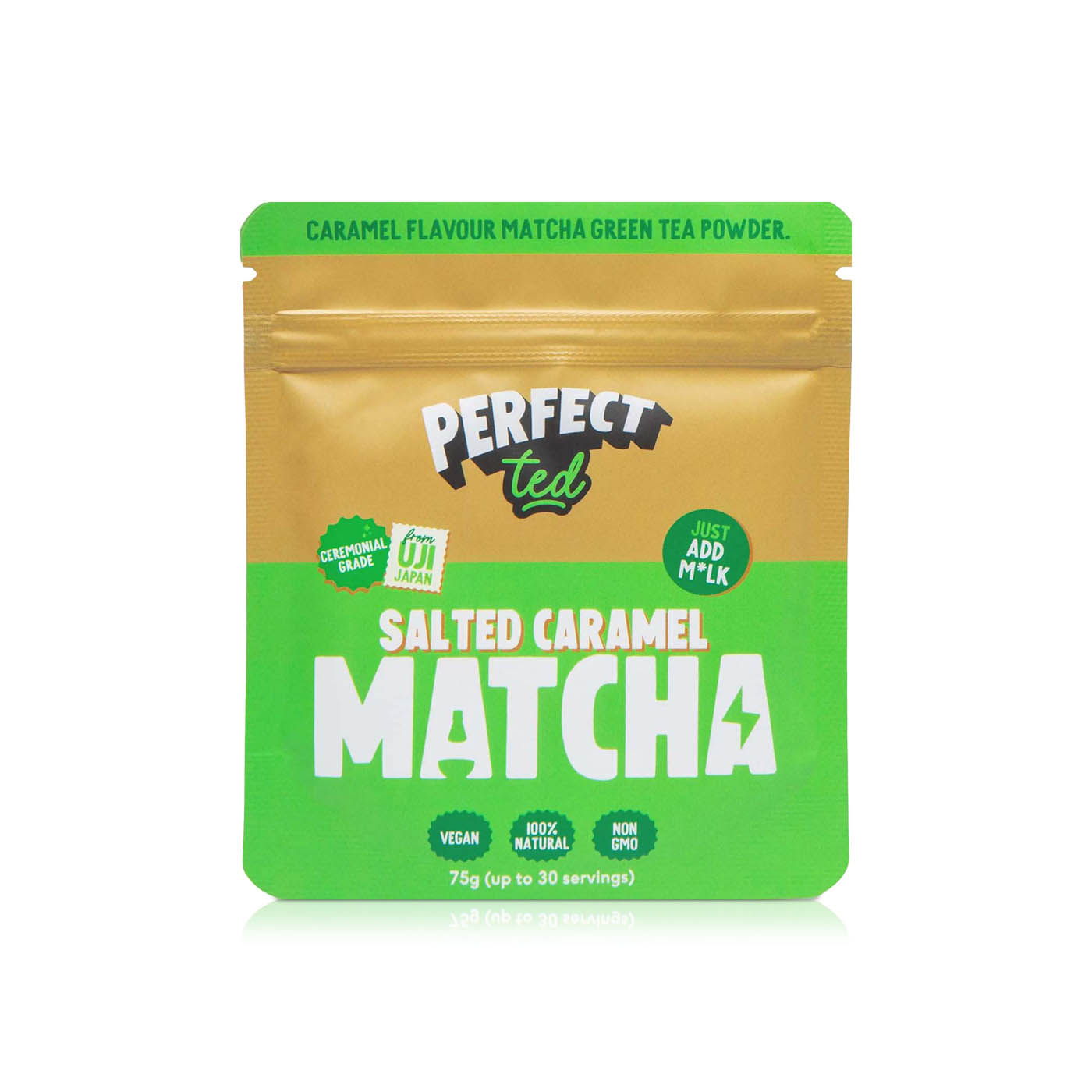 PerfectTed Matcha Powder Salted Caramel 75g