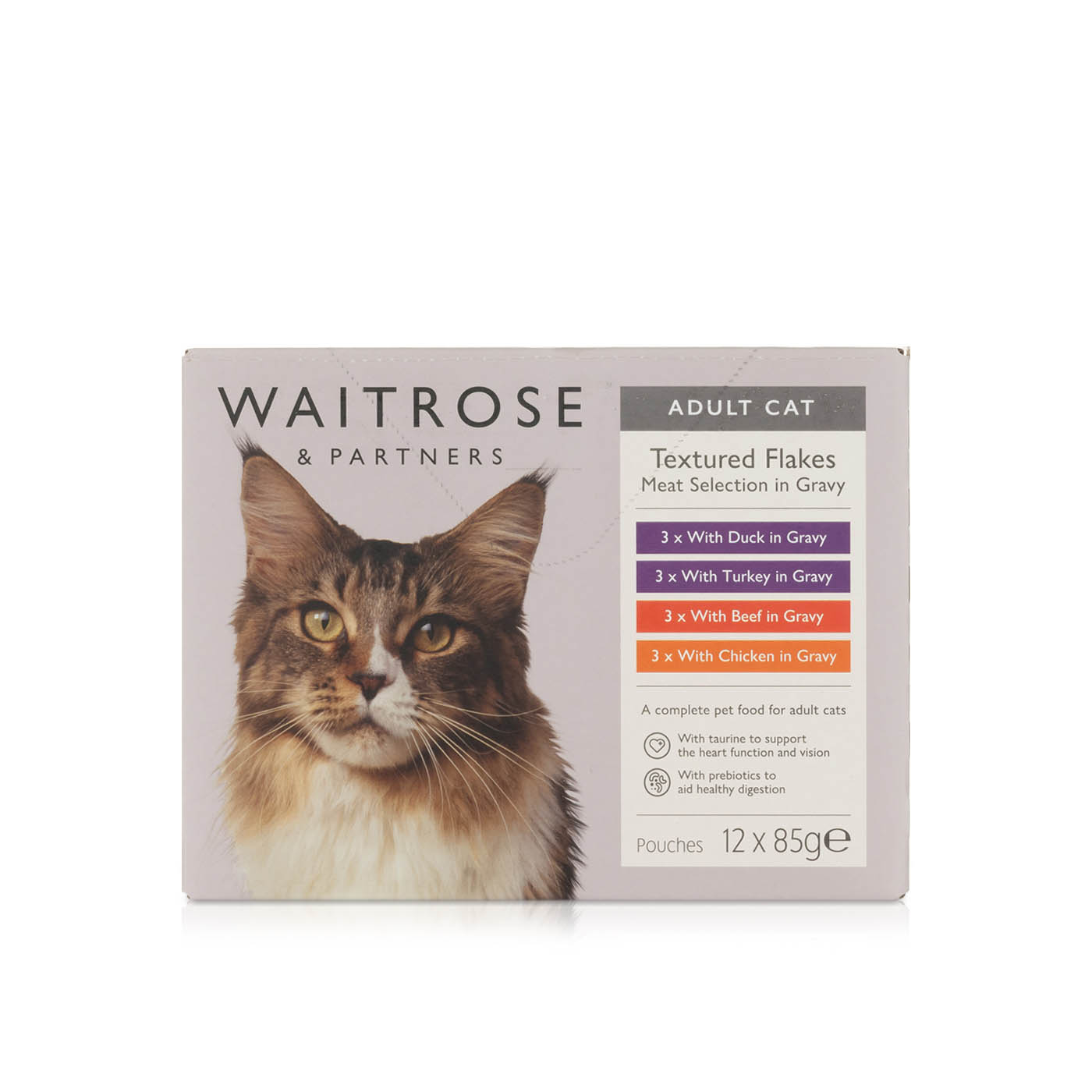 Waitrose Meat Selection in Gravy 12 x 85g