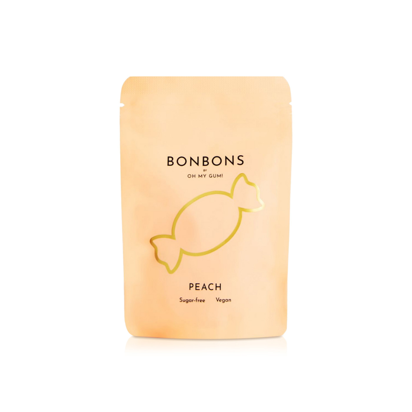 Oh My Gum Bonbons Sugar Free Peach 32g