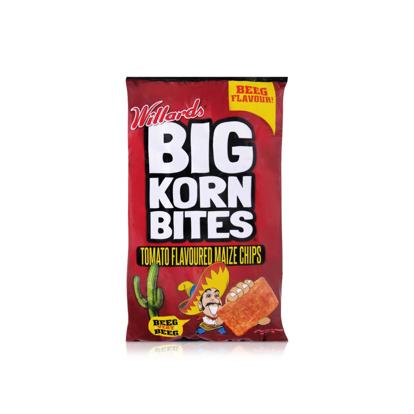 Willards Big Korn Bites Tomato 120g