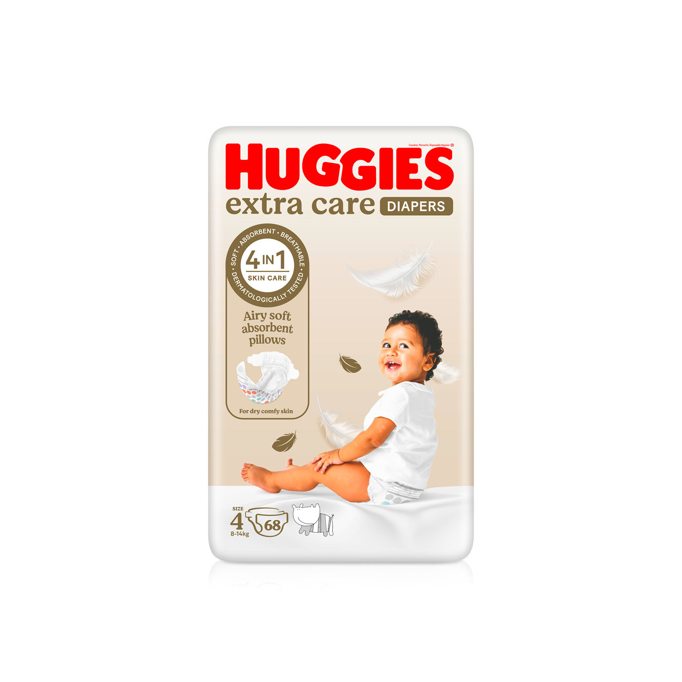 Huggies Extra Care Size 4 68s