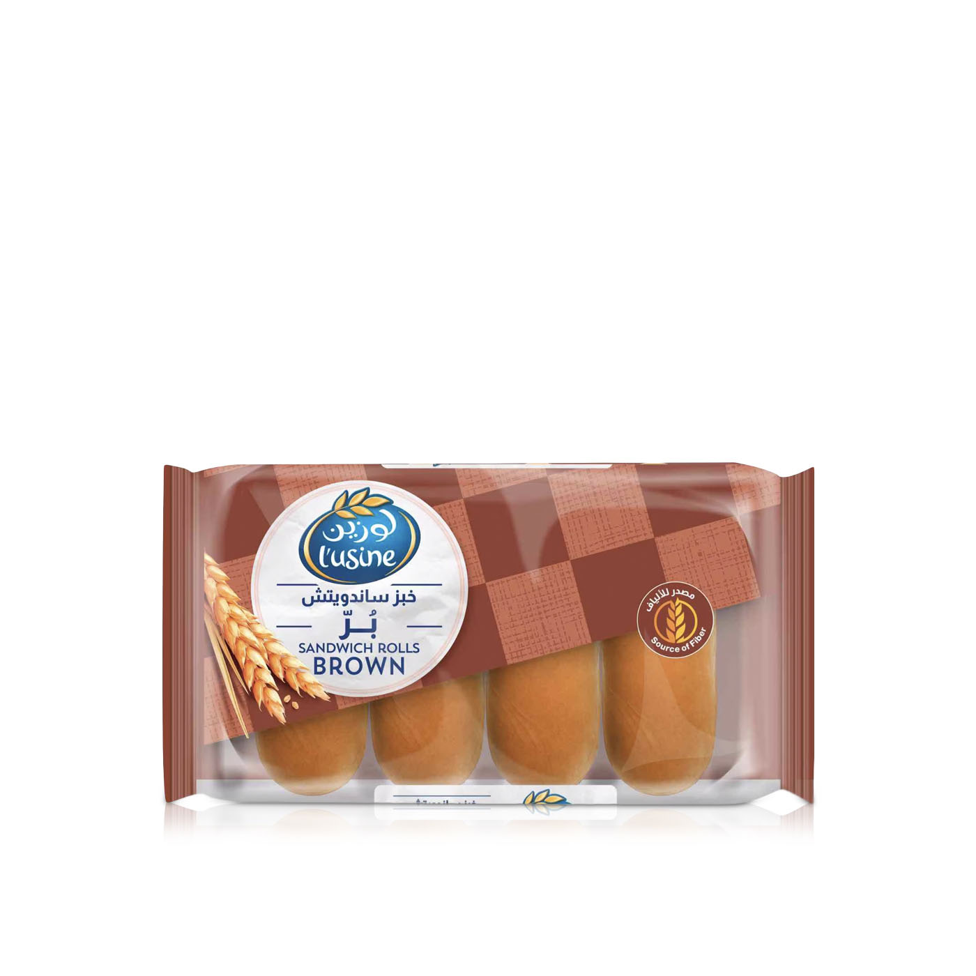 Lusine Sandwich Rolls Brown 200g