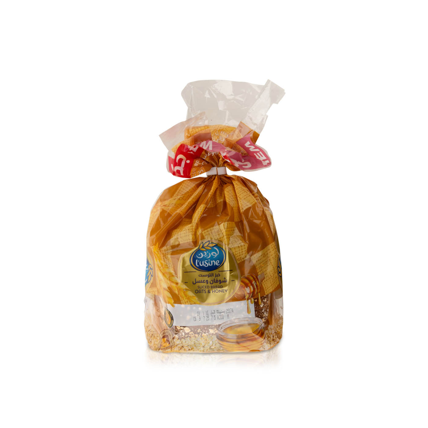 Lusine Sliced Honey and Oat Bread 300g