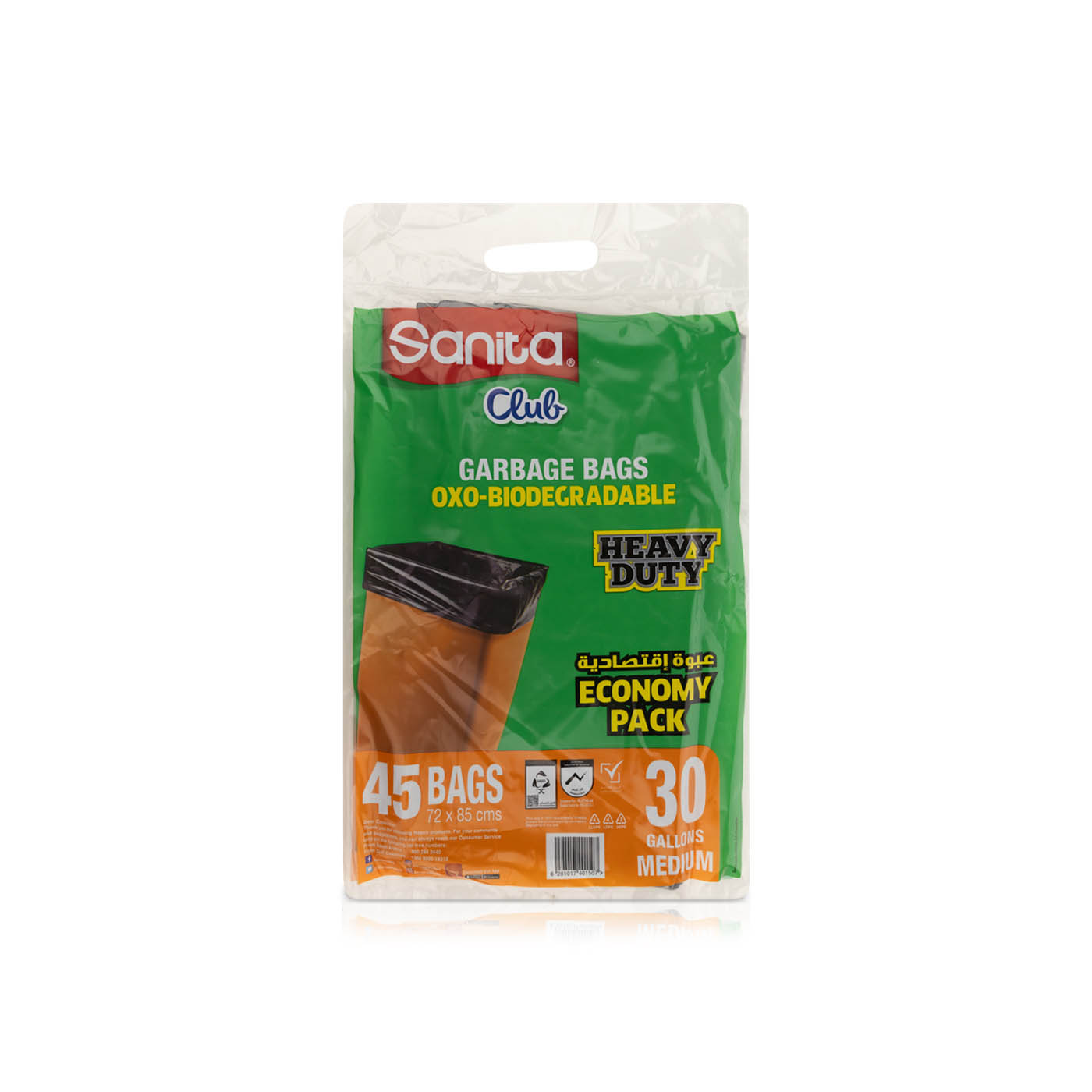 Club Garbage Bags Medium 30 Gallons x 45