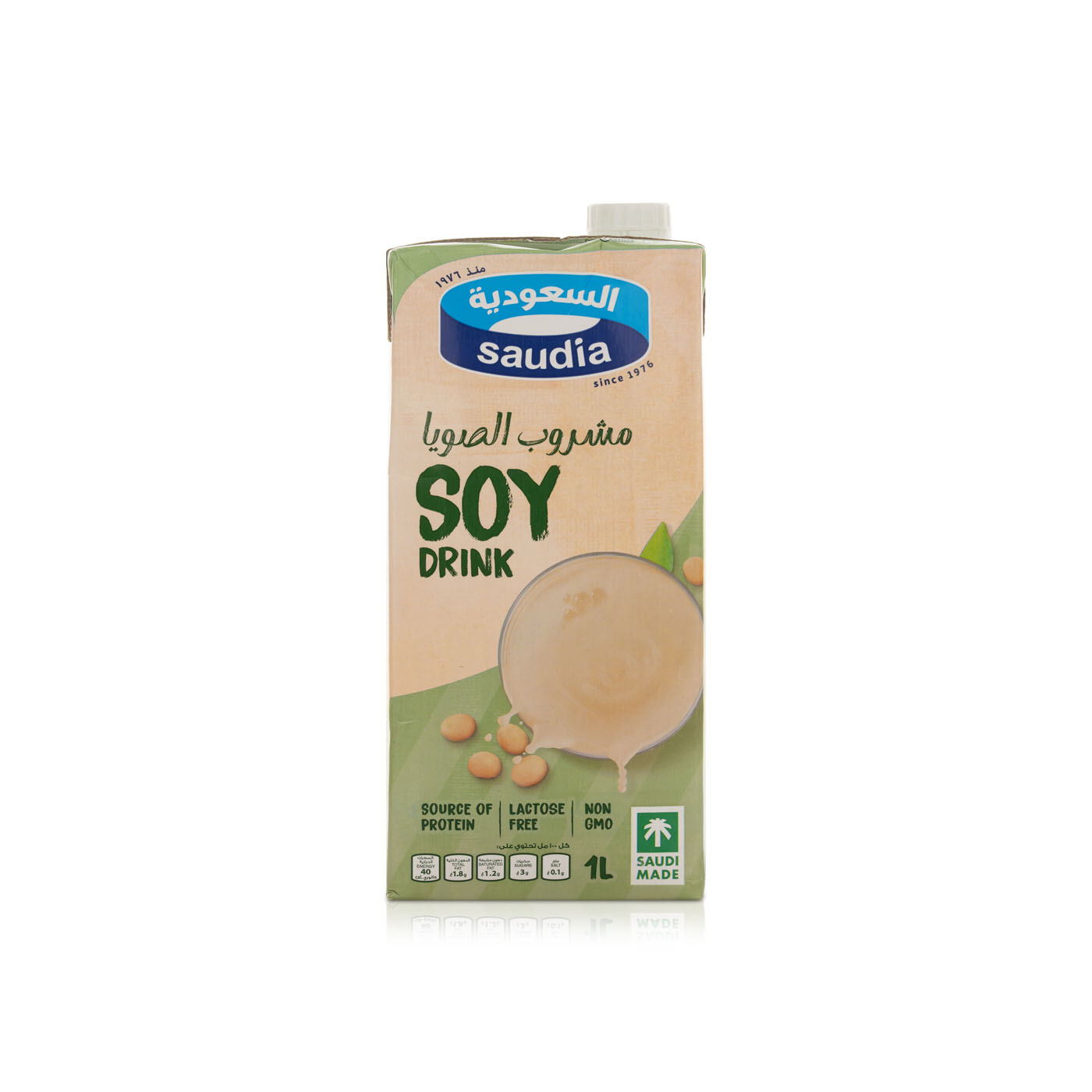 Saudia Vanilla Soya Milk Drink 1L