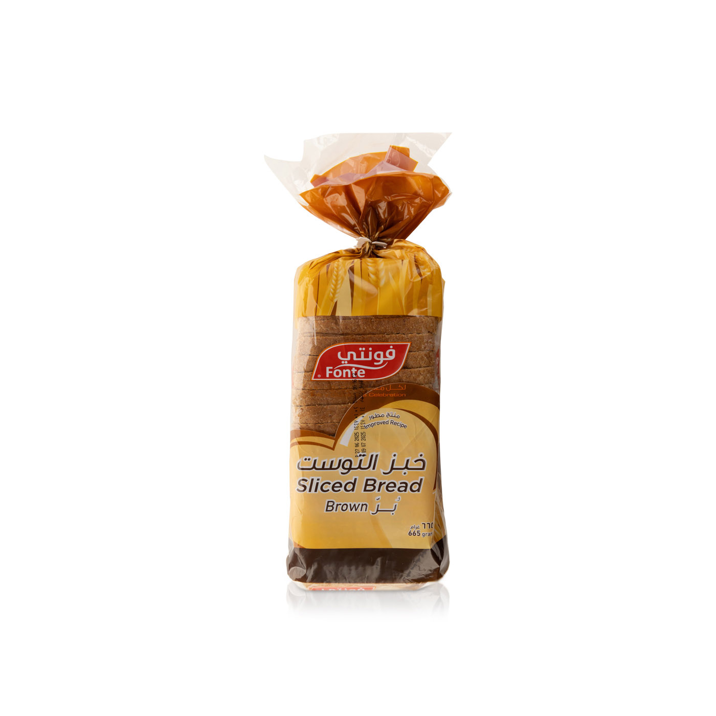 Fonte Sliced Bread Brown 665g