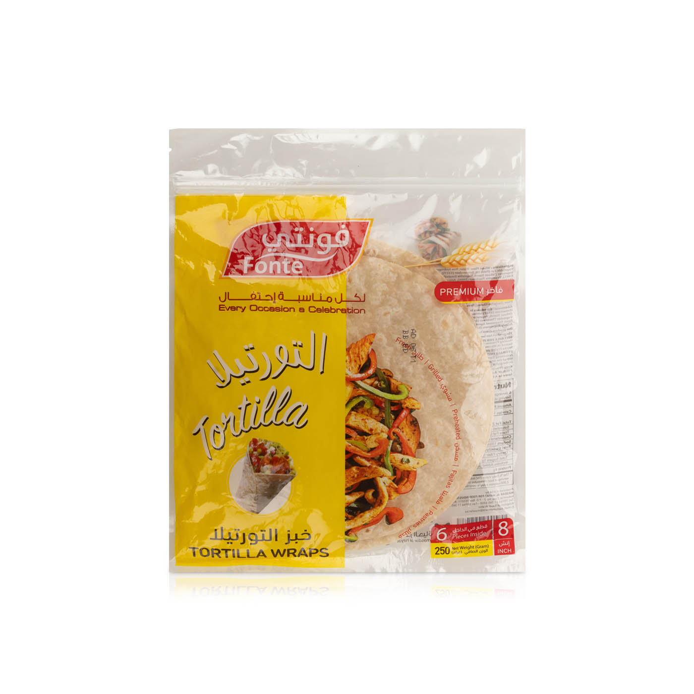 Fonte Tortilla Fresh Plain 250g