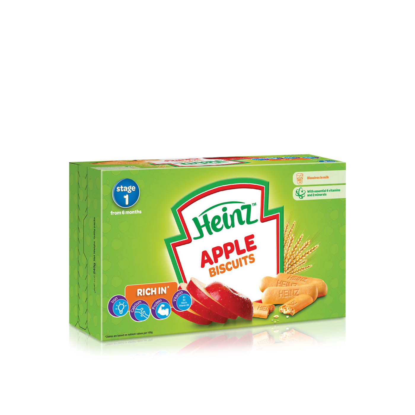 Heinz Apple Biscuits 6+ Months 240g