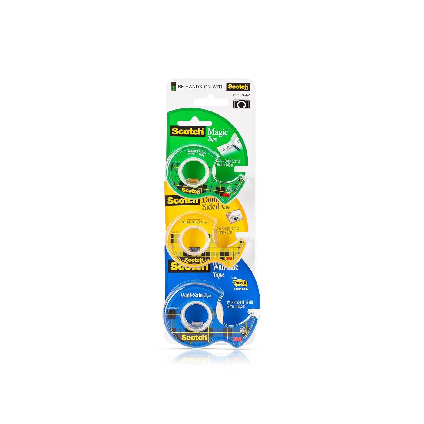 3m Scotch Magic Wall Safe Double Sided Tapes