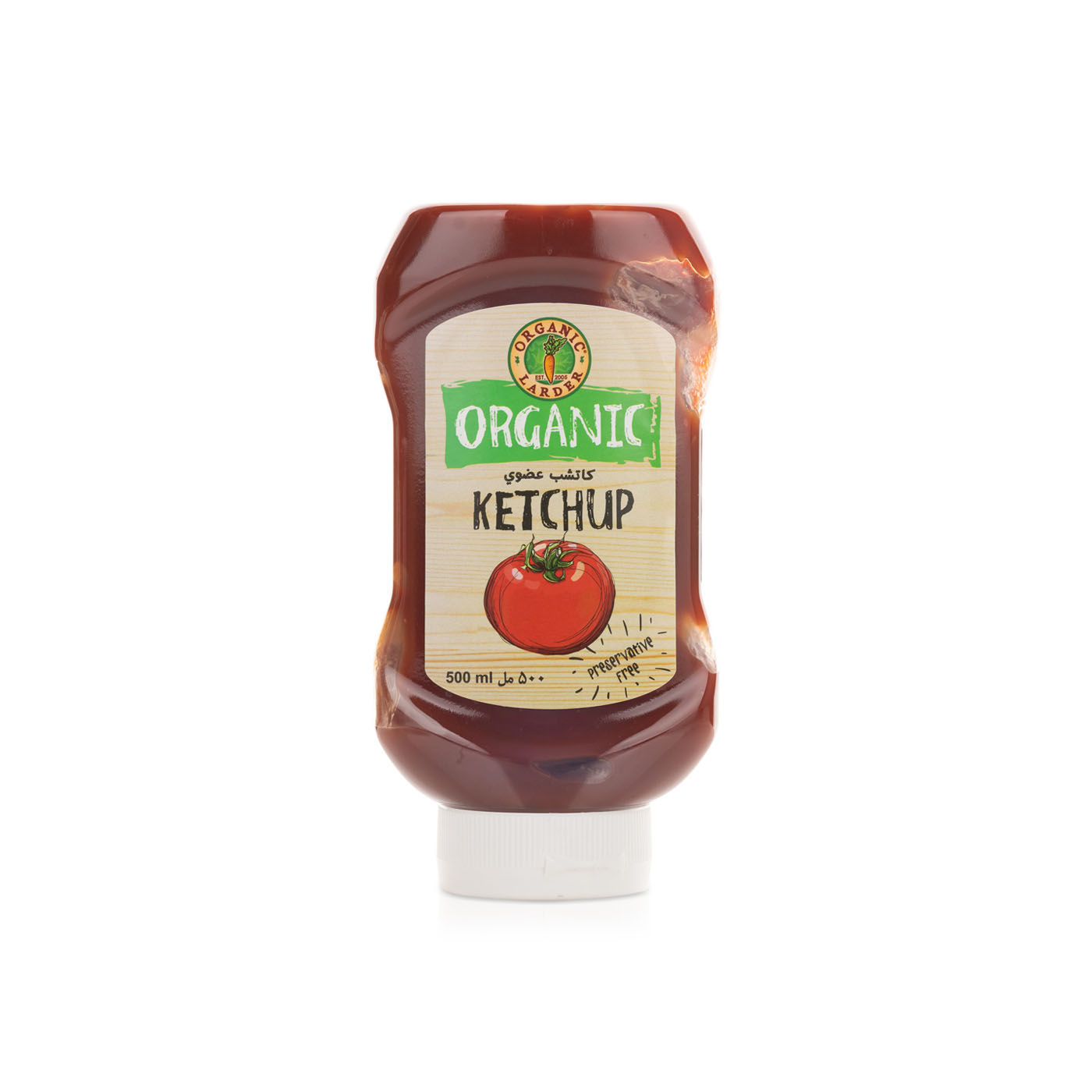 Organic Larder Ketchup 500ml