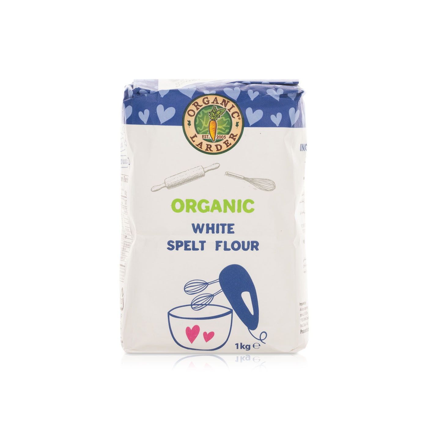 Organic Larder White Spelt Flour 1kg