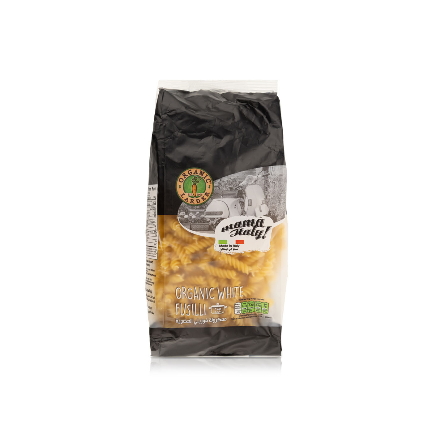 Organic Larder Fusilli Pasta 500g