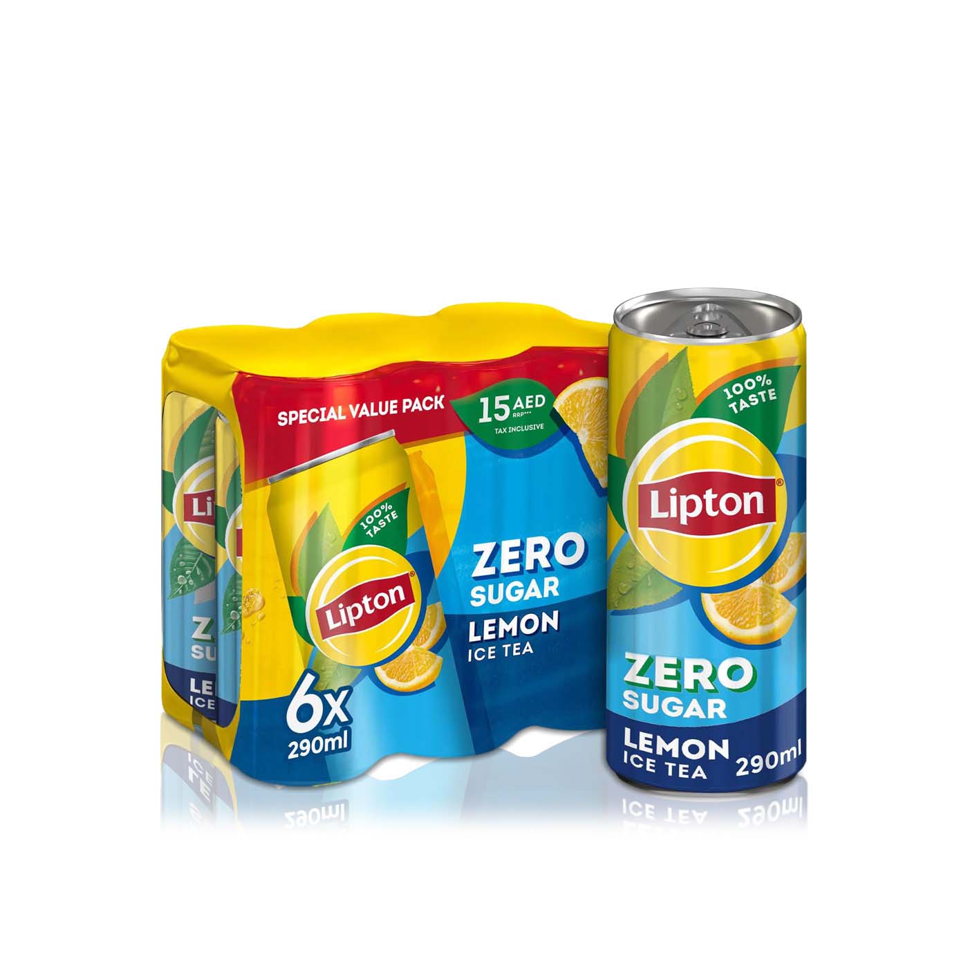 Lipton Ice Tea Lemon Zero 290ml x 6