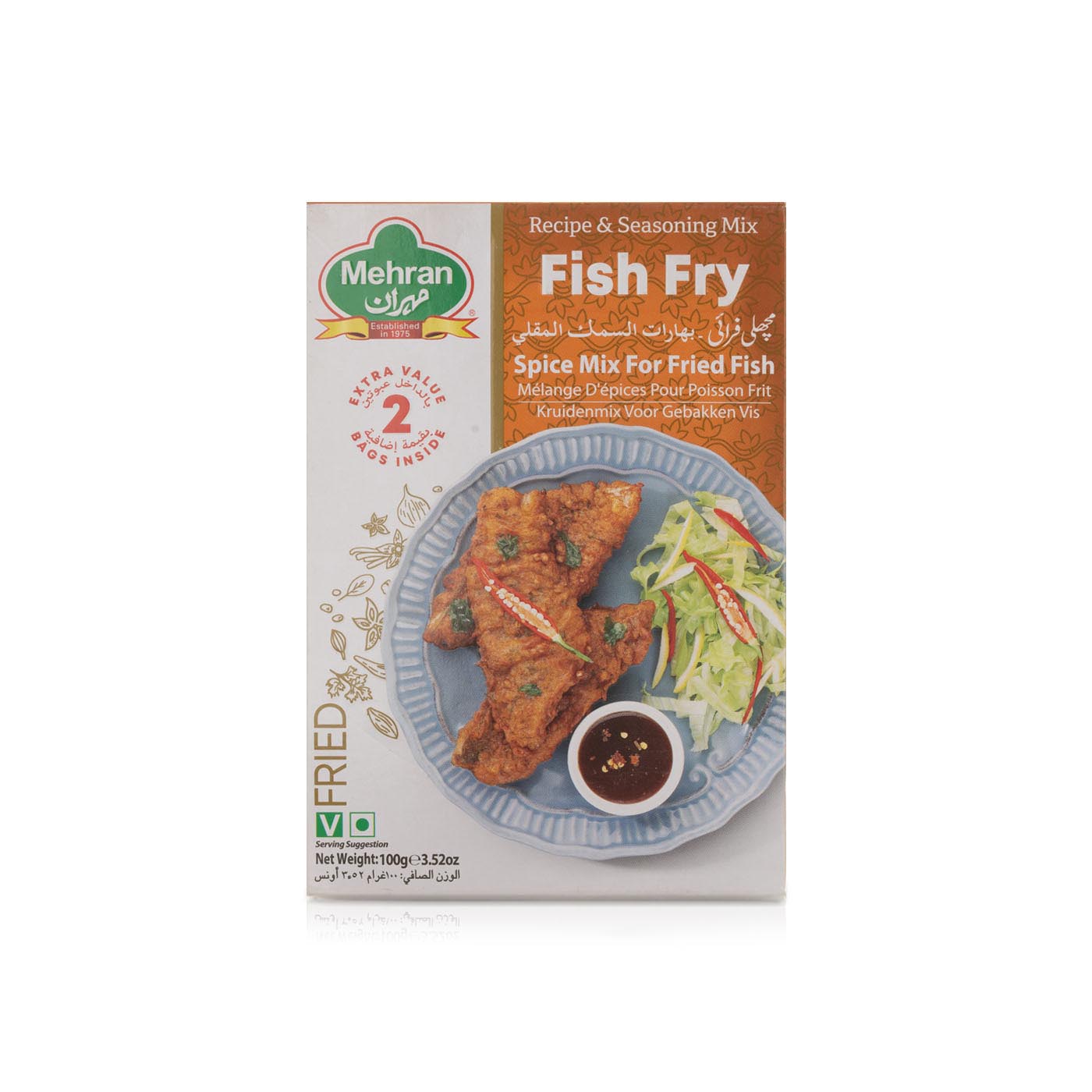 Mehran Fish Fry Masala Spice Mix for Fried Fish 100g