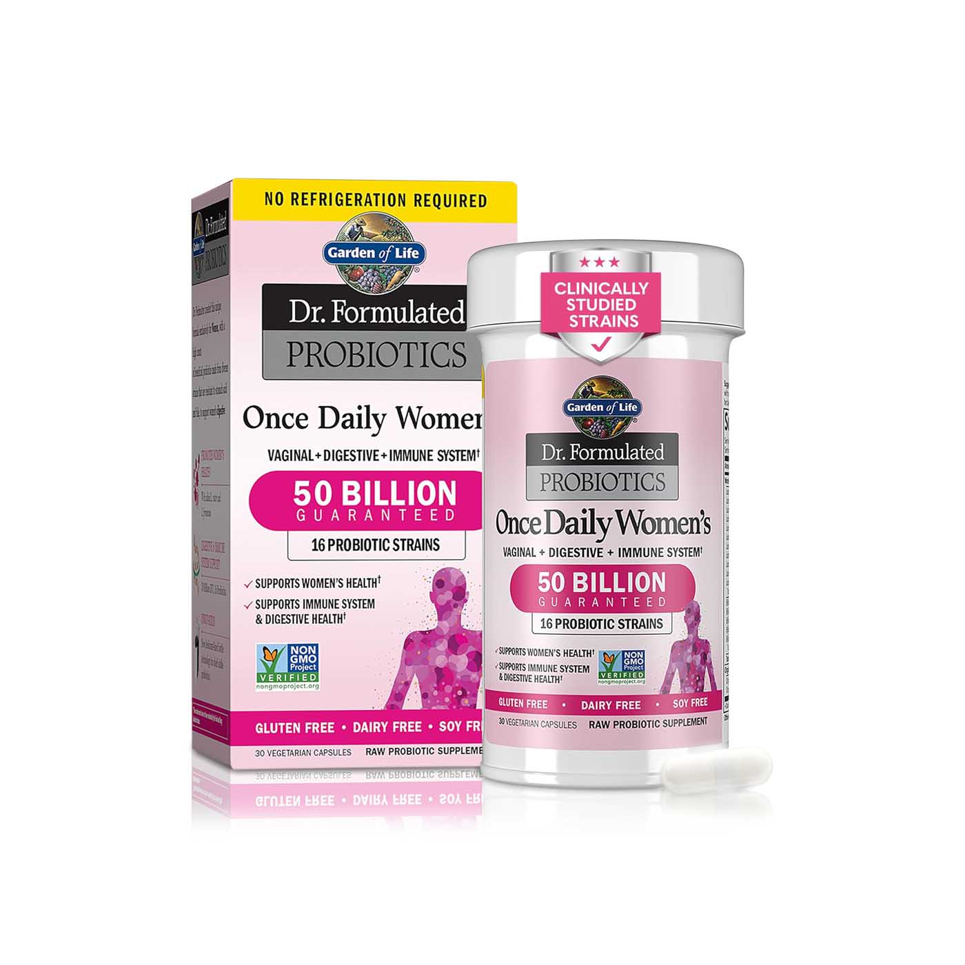 Garden of Life Dr Formulated Probiotics Once Daily Women's Capsules x 30