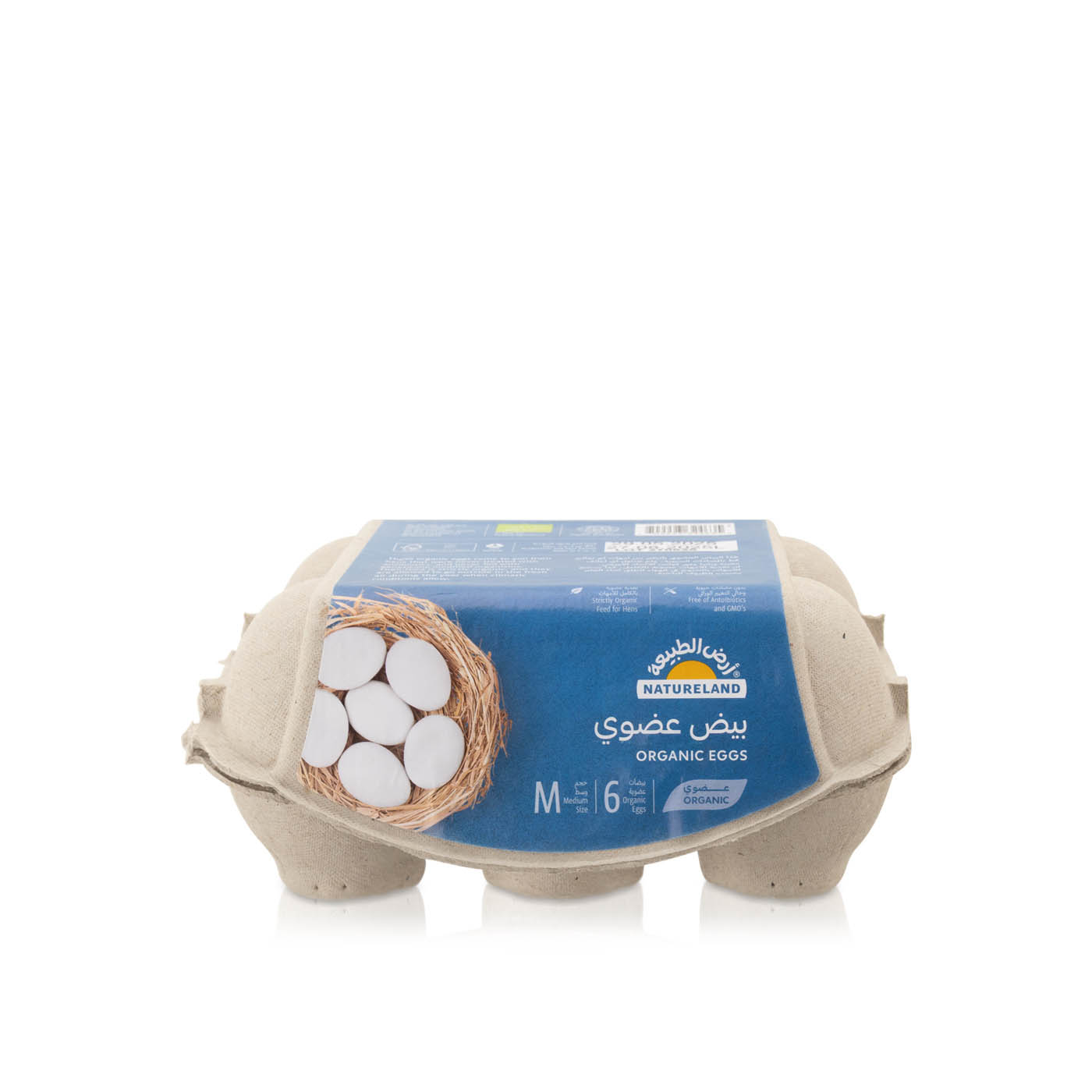 Natureland Organic Eggs x 6