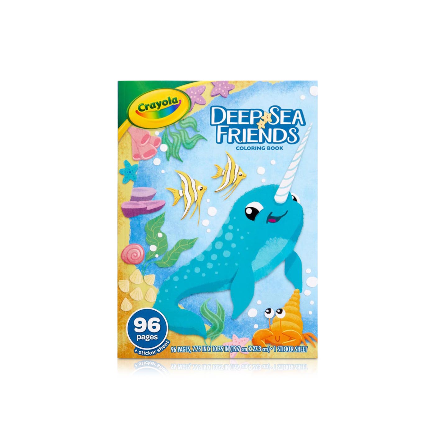 Crayola Coloring Book Deep Sea Friends