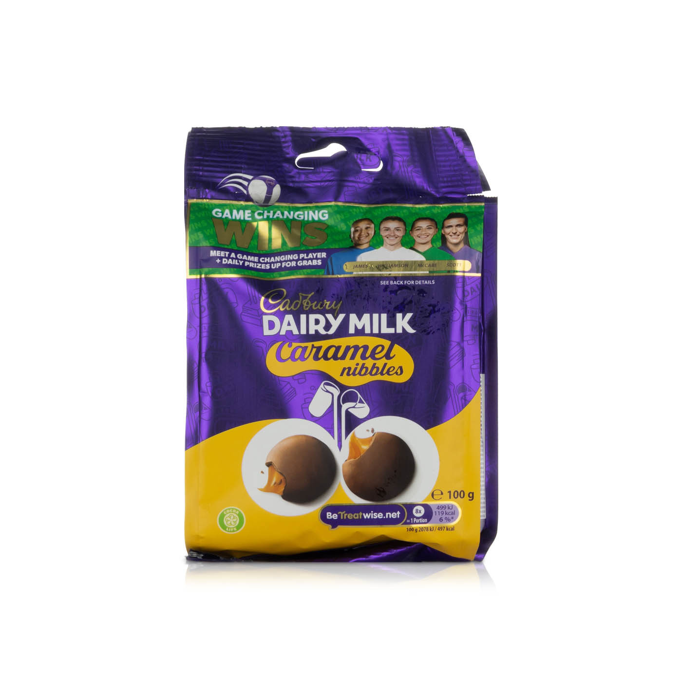 Cadbury Caramel Nibbles 100g