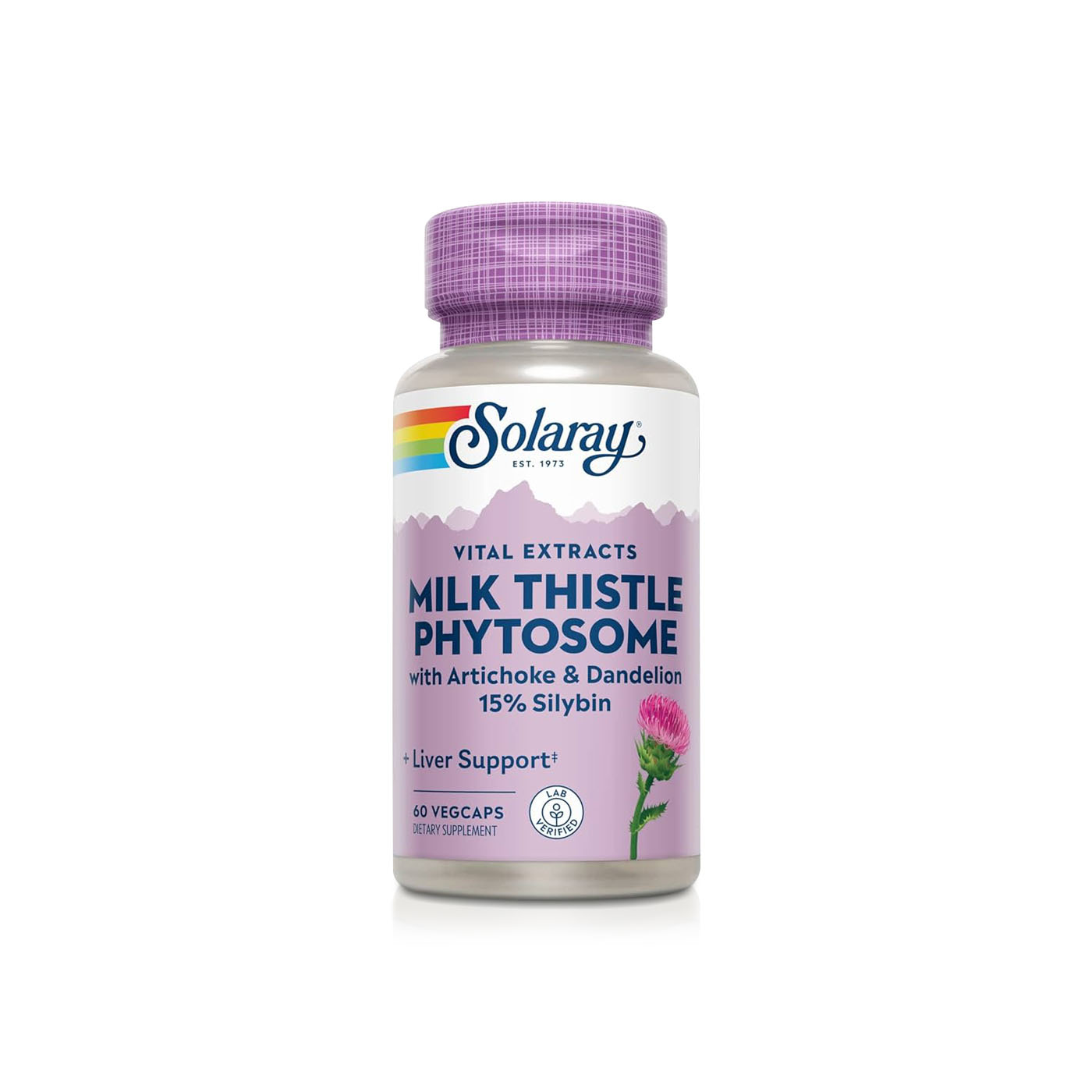 Solaray Milk Thistle Phytosome 200mg Capsules x 60