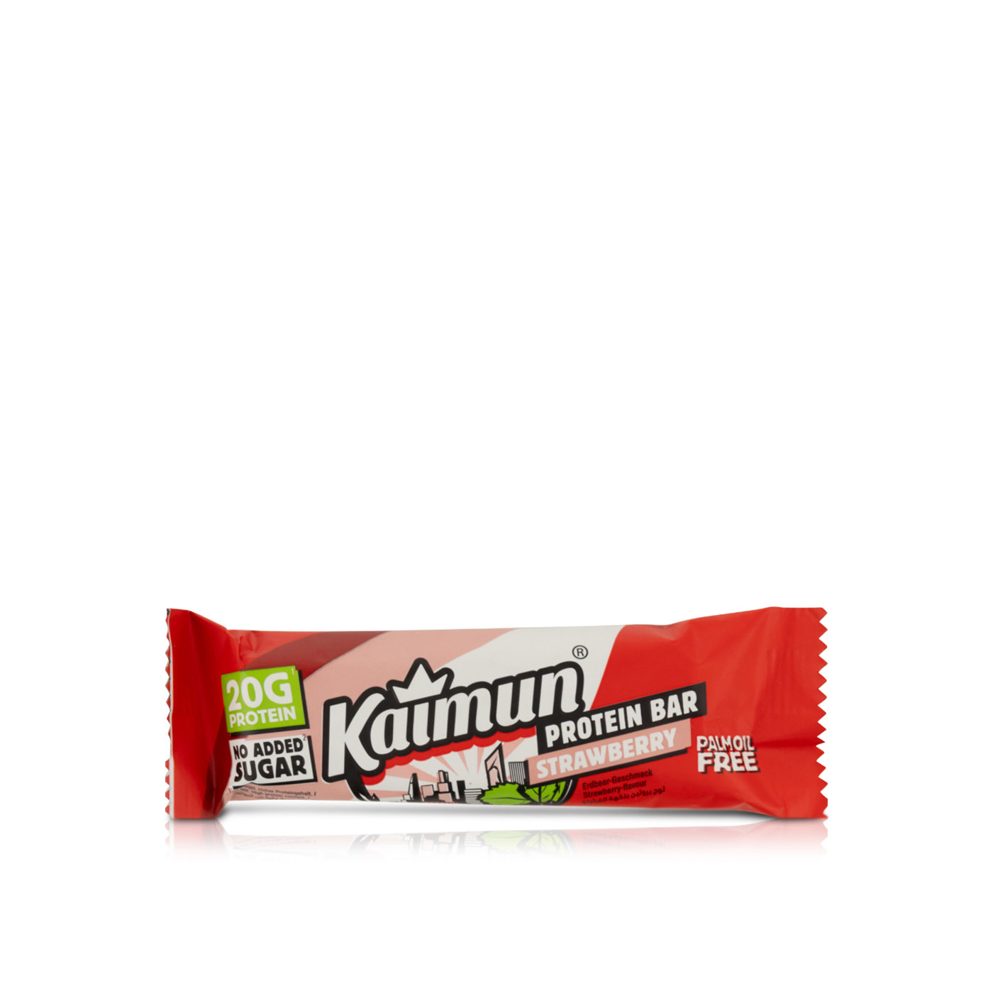 Kaimun White Strawberry Protein Bar 55g