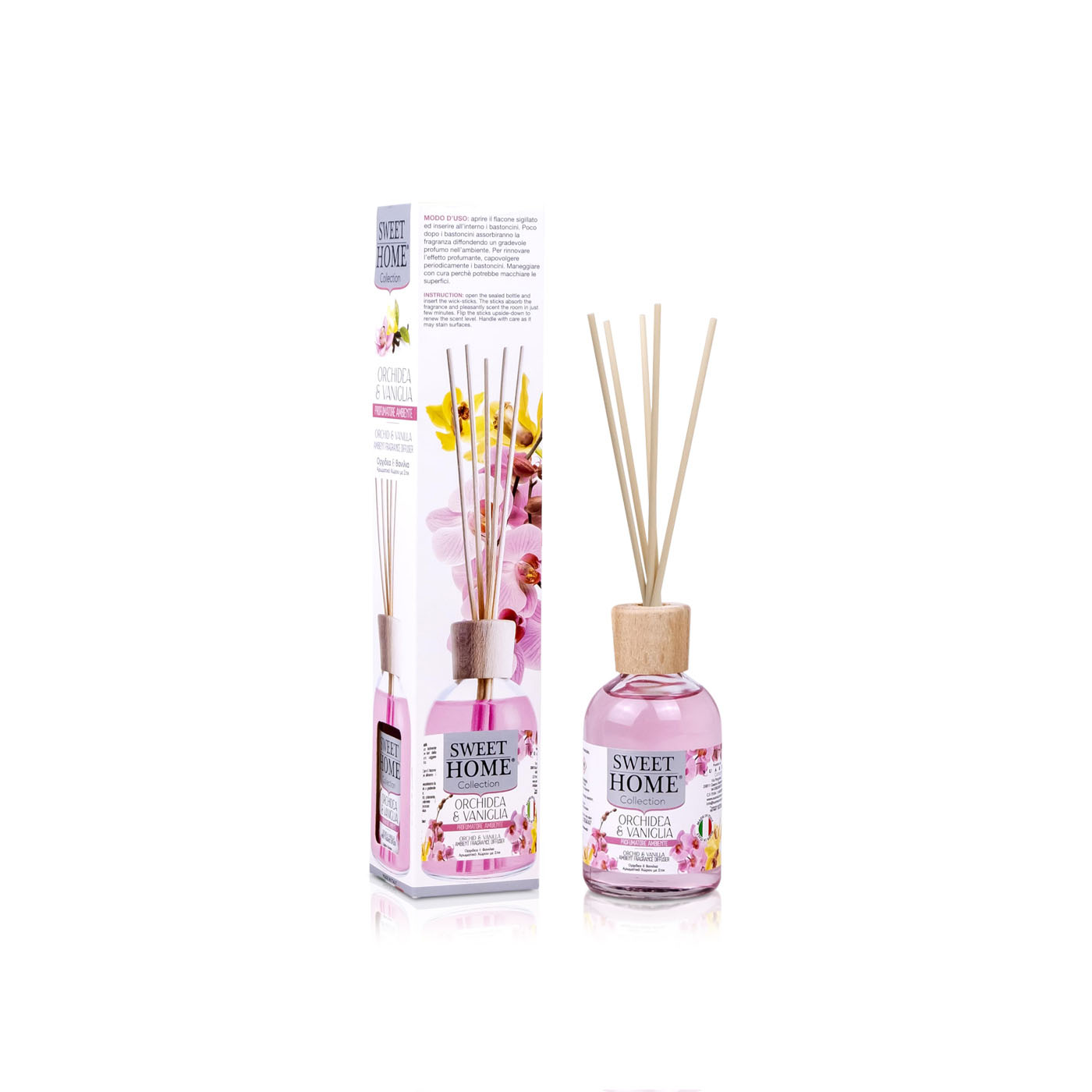 Sweet Home Orchid & Vanilla Diffuser 100ml