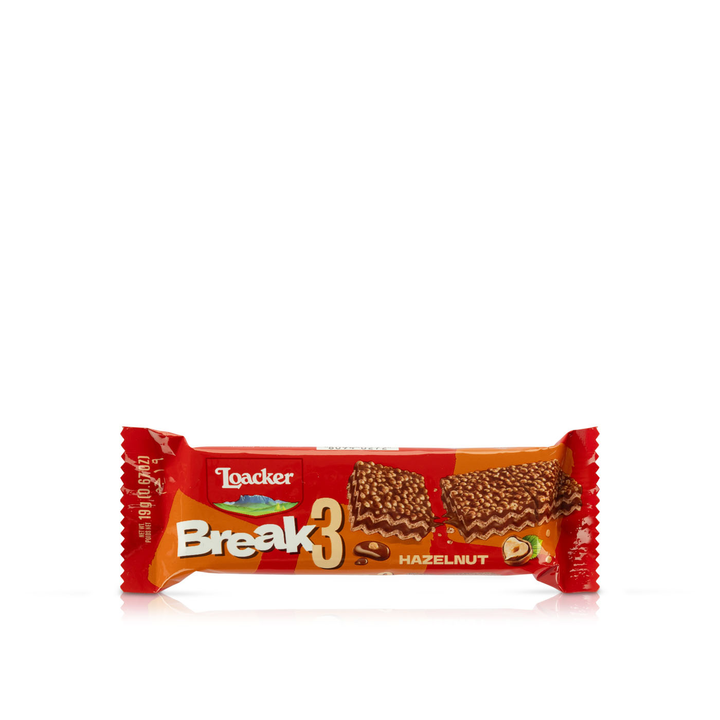 Loacker Break 3 Hazelnut 19g