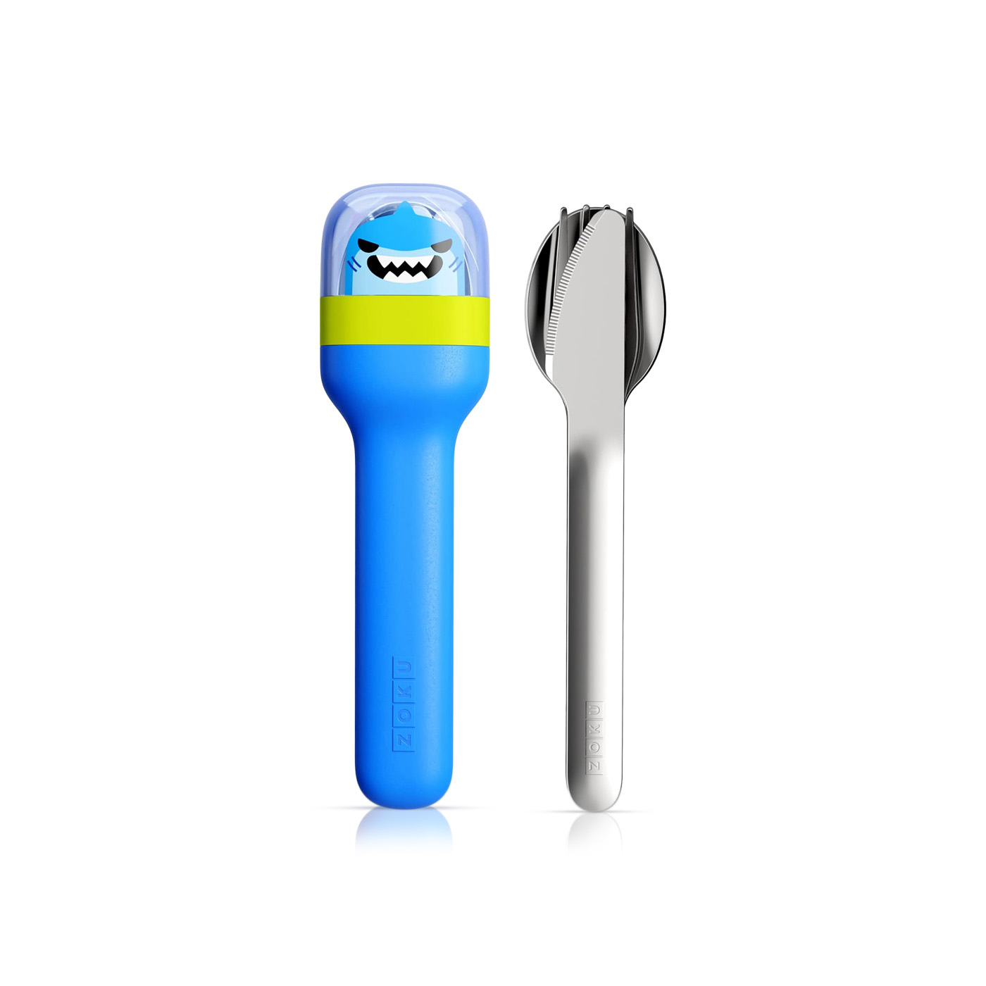 Zoku Shark Kids Pocket Cutlery