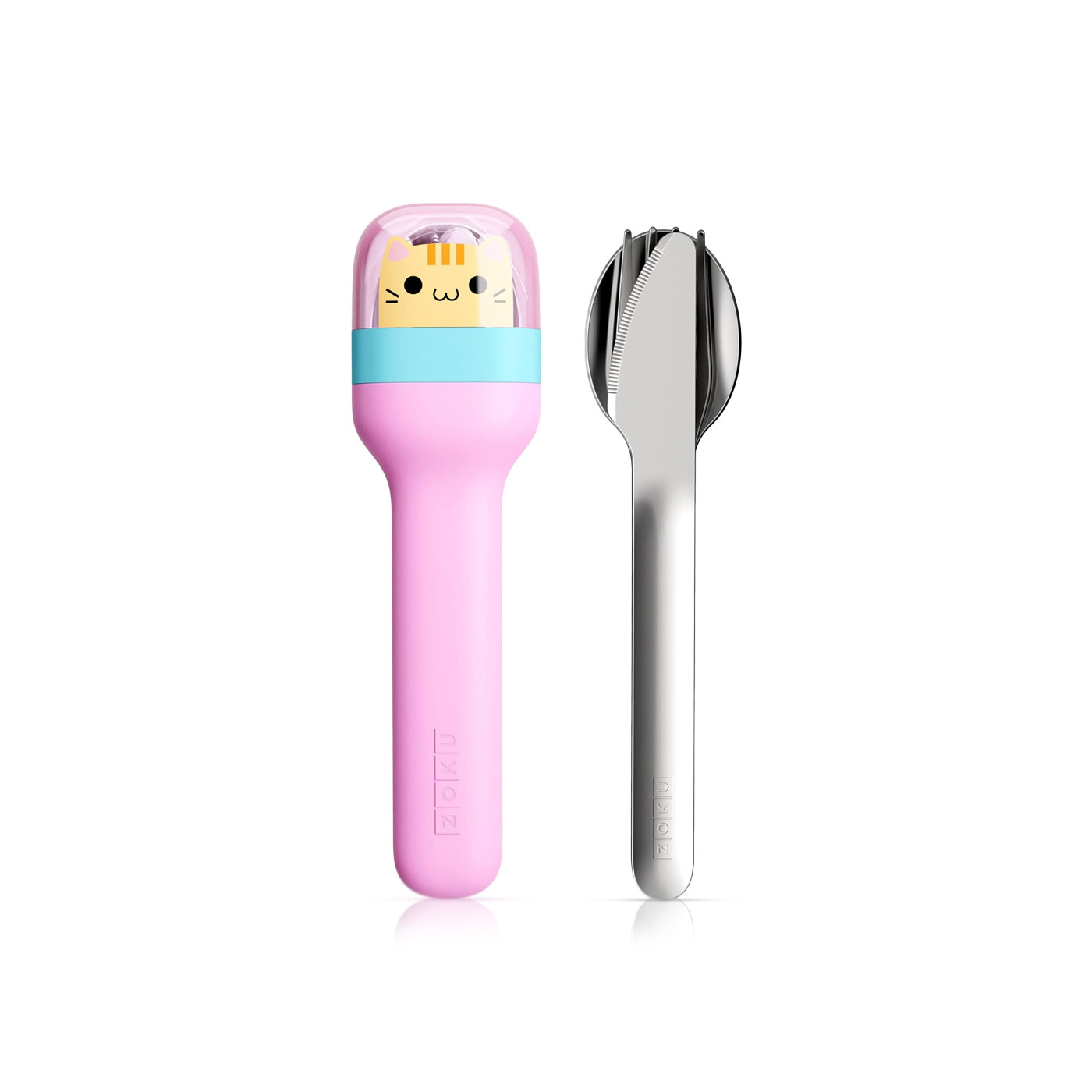 Zoku Kitty Kids Pocket Cutlery