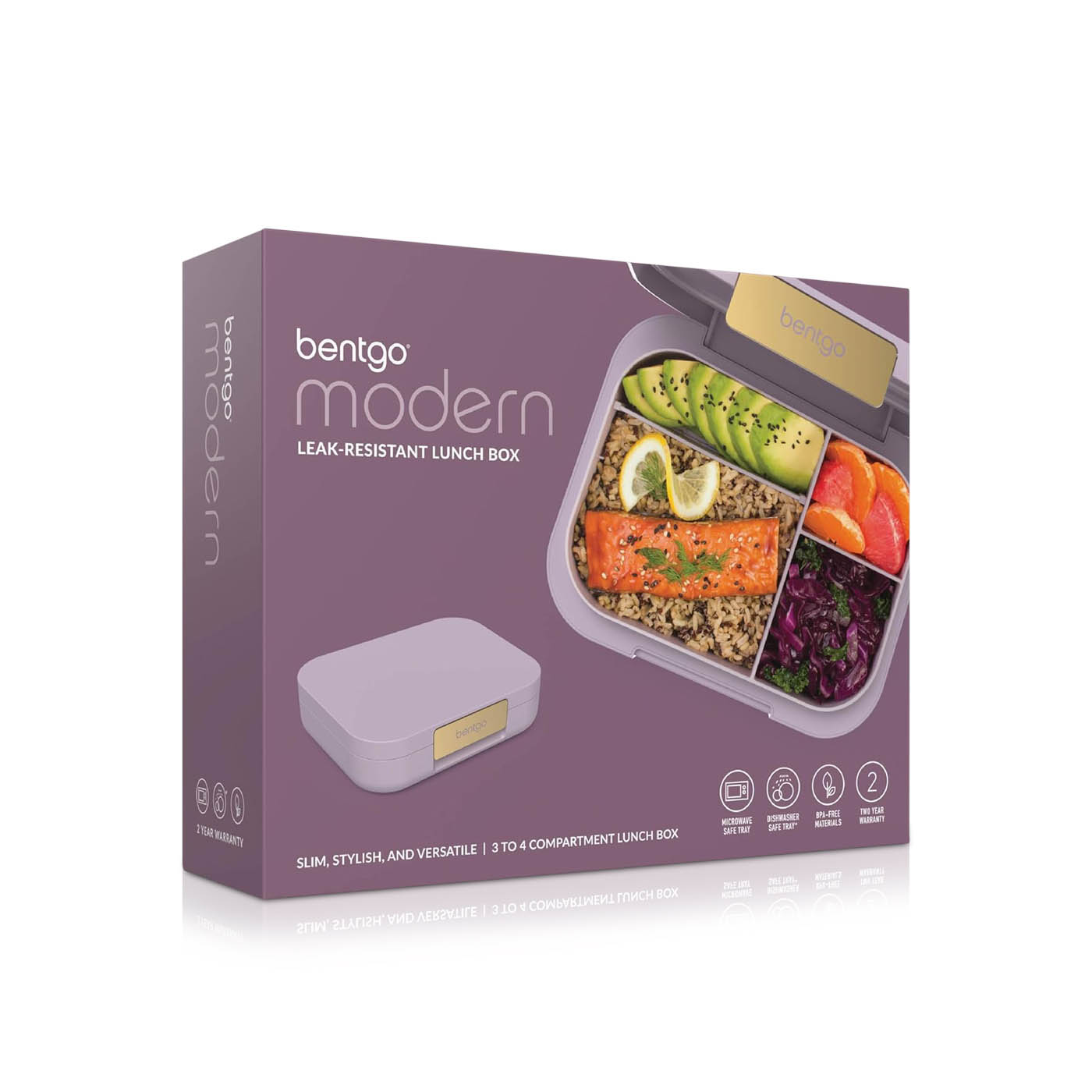 Bentgo Adult Lunchbox Orchid 850ml