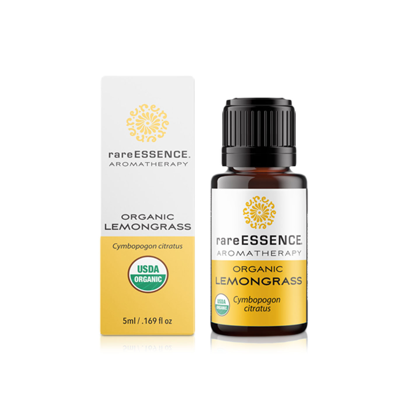 Rare Essence Organic Lemongrass Essential Oil 5ml