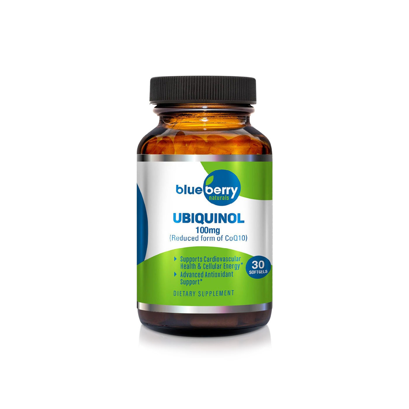 Blueberry Naturals Ubiquinol 100mg Softgels x 30